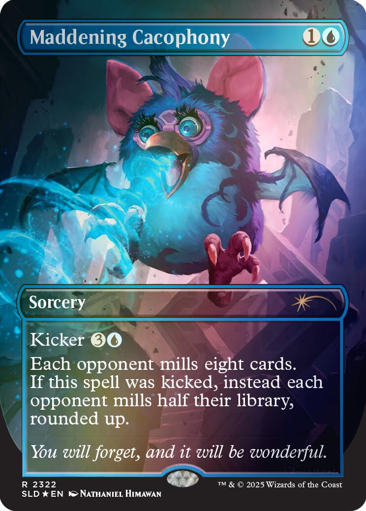 Maddening Cacophony (Rainbow Foil) [Secret Lair Drop Series] | Total Play