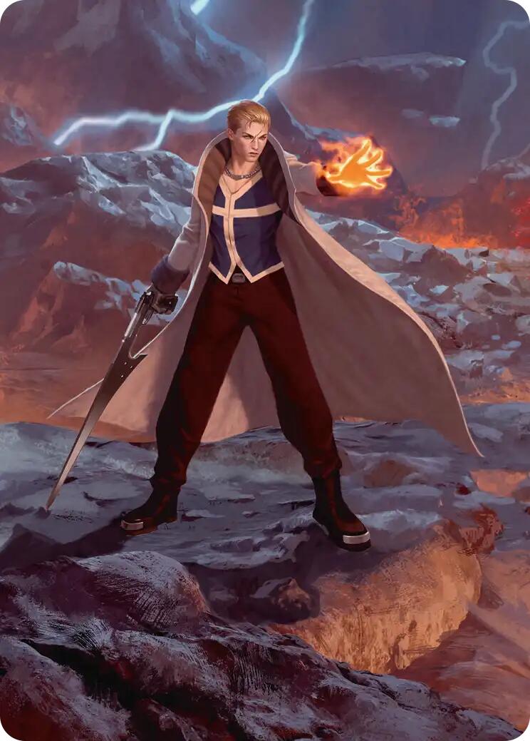 Seifer, Balamb Rival Scene Art Card [FINAL FANTASY Art Series] | Total Play