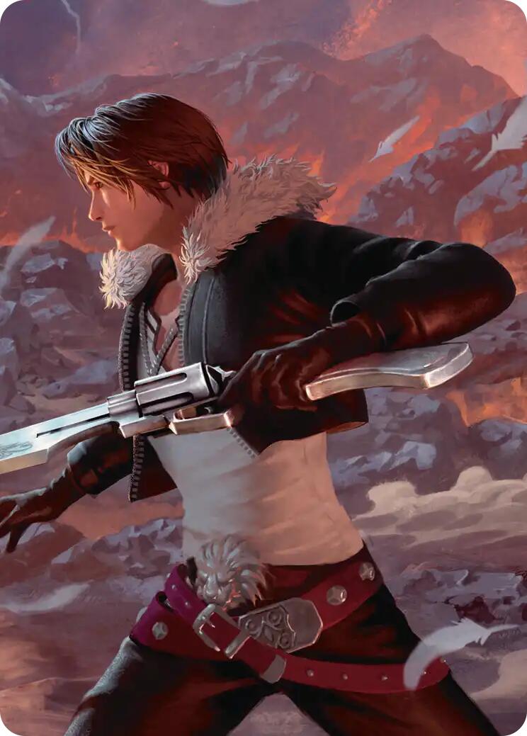 Squall, Gunblade Duelist Scene Art Card [FINAL FANTASY Art Series] | Total Play