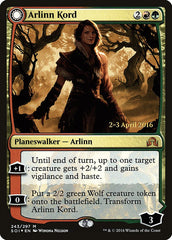 Arlinn Kord // Arlinn, Embraced by the Moon [Shadows over Innistrad Prerelease Promos] | Total Play
