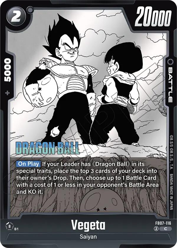 Vegeta (FB07-116) [Manga Booster 02] | Total Play