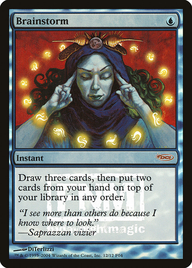 Brainstorm [Friday Night Magic 2004] | Total Play