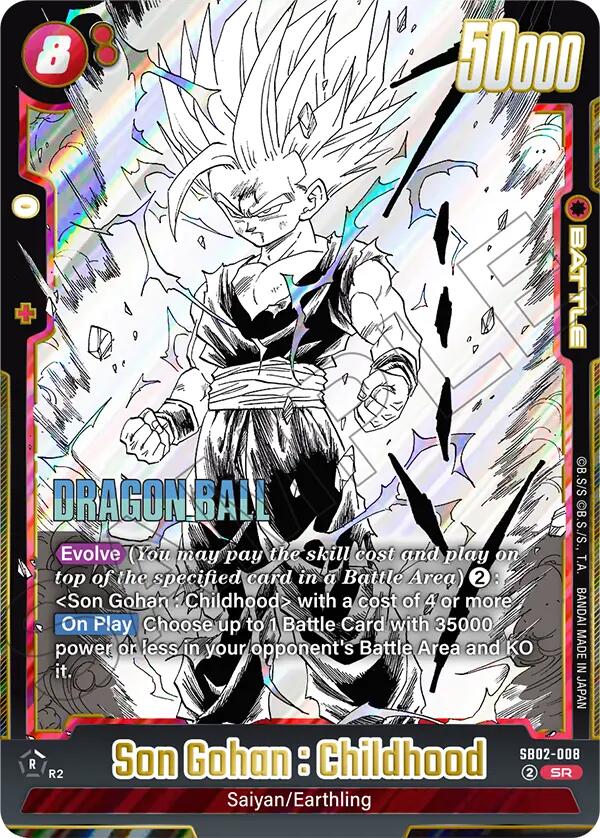Son Gohan : Childhood (SB02-008) [Manga Booster 02] | Total Play