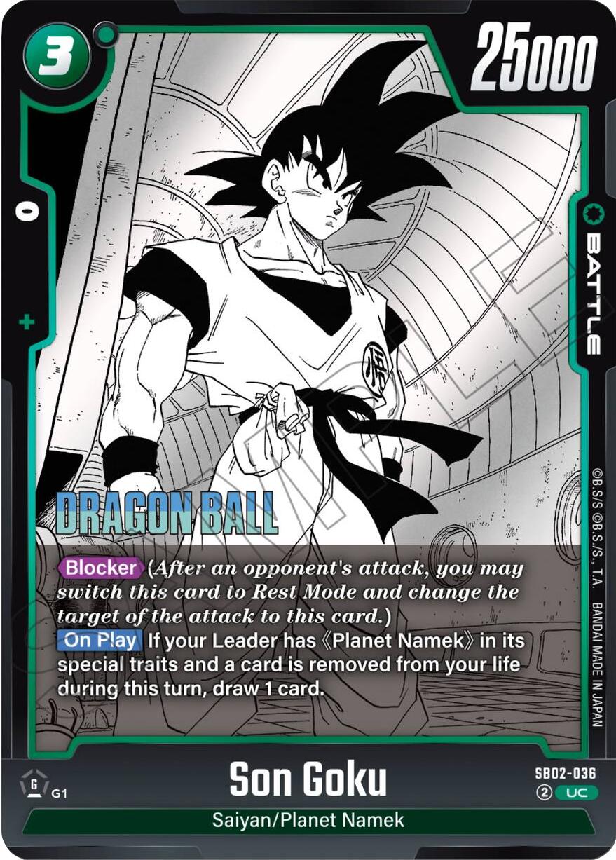 Son Goku (SB02-036) [Manga Booster 02] | Total Play