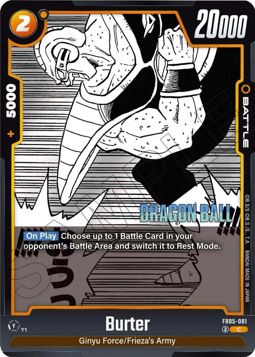 Burter [Manga Booster 02] | Total Play