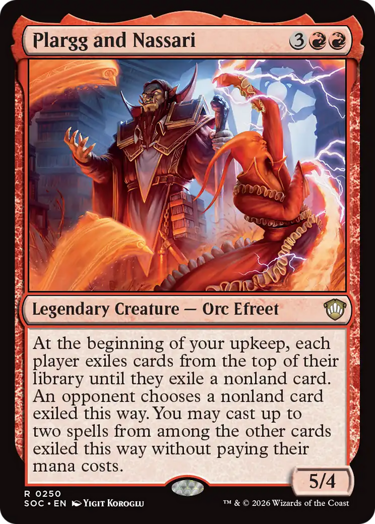 Plargg and Nassari [Secrets of Strixhaven Commander] | Total Play