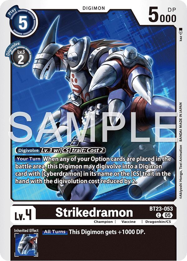 Strikedramon [BT23-053] [Hackers' Slumber] | Total Play