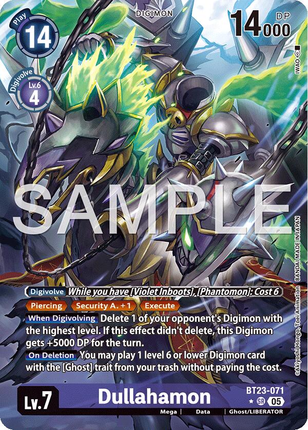 Dullahamon [BT23-071] (Alternate Art) [Hackers' Slumber] | Total Play