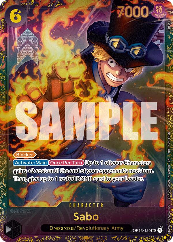 Sabo (Store Treasure Cup 2025) [One Piece Promotion Cards] | Total Play