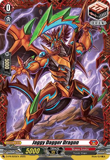 Jaggy Dagger Dragon (D-PR/825EN) [D Promo Cards] | Total Play