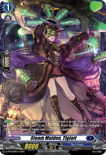 Steam Maiden, Tiglatt (D-PR/829EN) [D Promo Cards] | Total Play