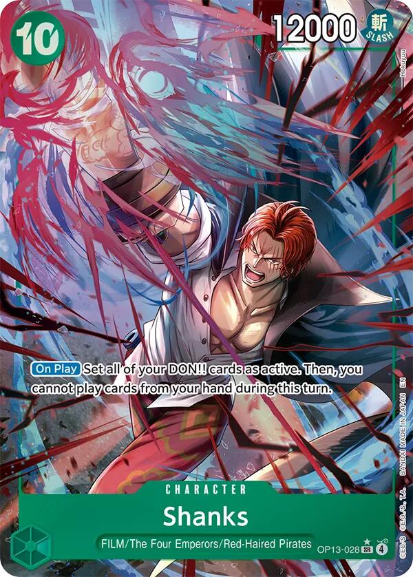 Shanks (Alternate Art) [Carrying On His Will] | Total Play