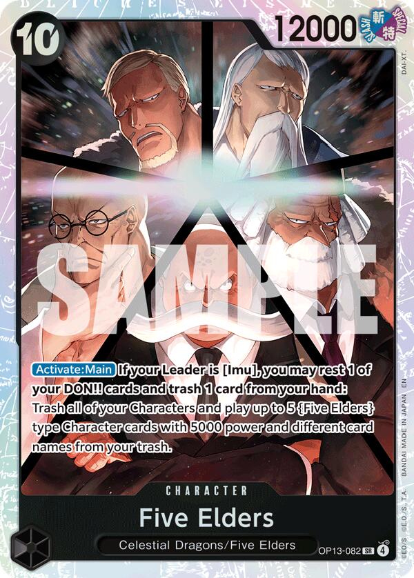 Five Elders [Carrying On His Will] | Total Play