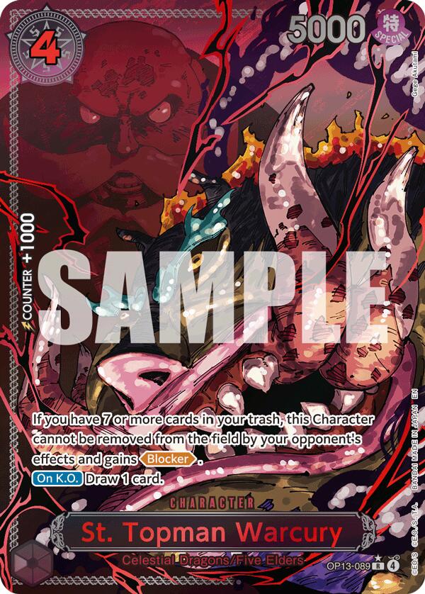 St. Topman Warcury (Parallel) [Carrying On His Will] | Total Play