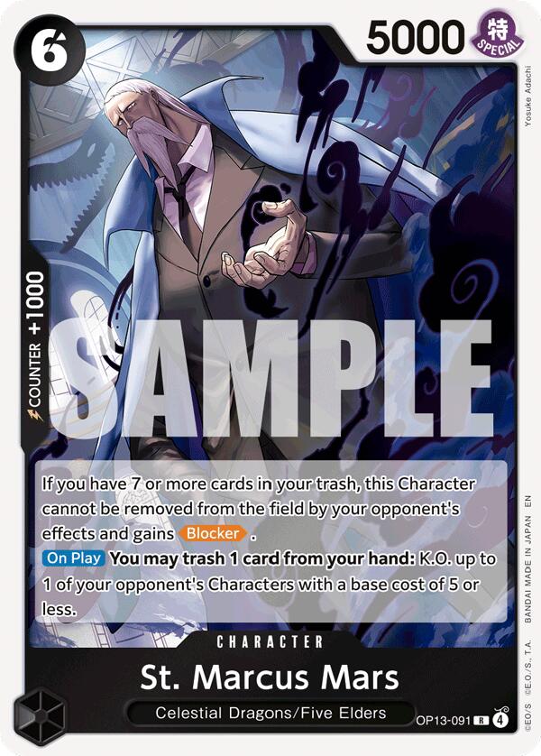 St. Marcus Mars [Carrying On His Will] | Total Play