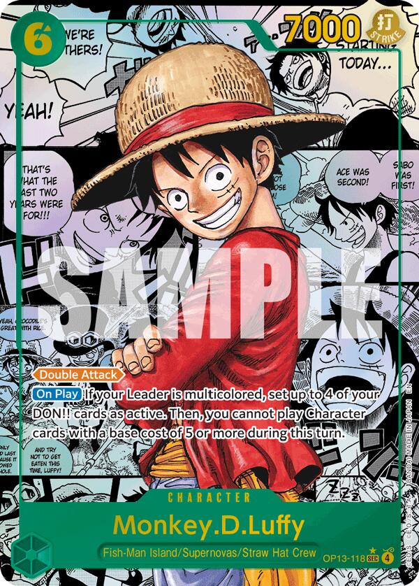 Monkey.D.Luffy (Super Alternate Art) [Carrying On His Will] | Total Play