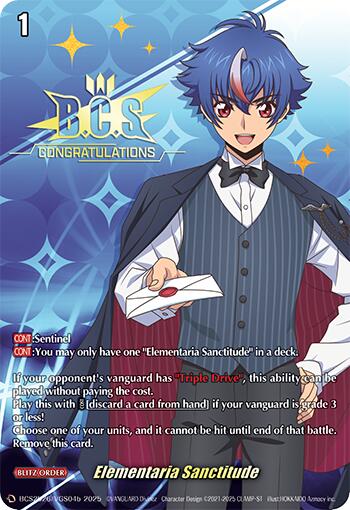 Elementaria Sanctitude (BCS2526/VGS04b) [D Promo Cards] | Total Play