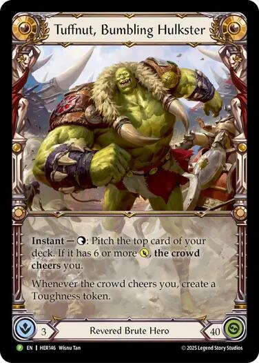 Tuffnut, Bumbling Hulkster [HER146] (Promo)  Rainbow Foil | Total Play