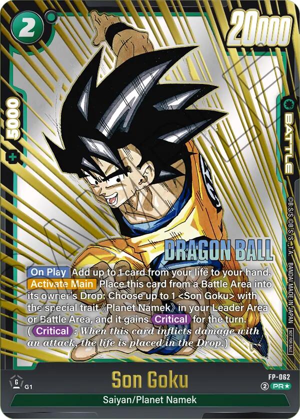 Son Goku (FP-062) (Release Event Winner) [Fusion World Promotion Cards] | Total Play