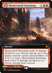 Shatterskull Smashing // Shatterskull, the Hammer Pass (Extended Art) [Zendikar Rising] | Total Play