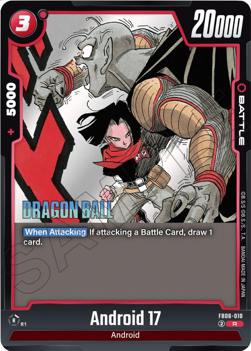 Android 17 (FB06-010) [Manga Booster 02] | Total Play