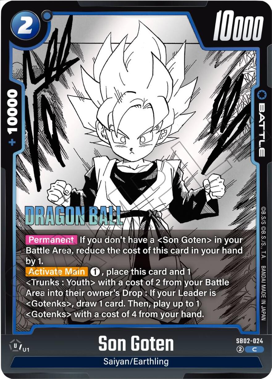 Son Goten [Manga Booster 02] | Total Play