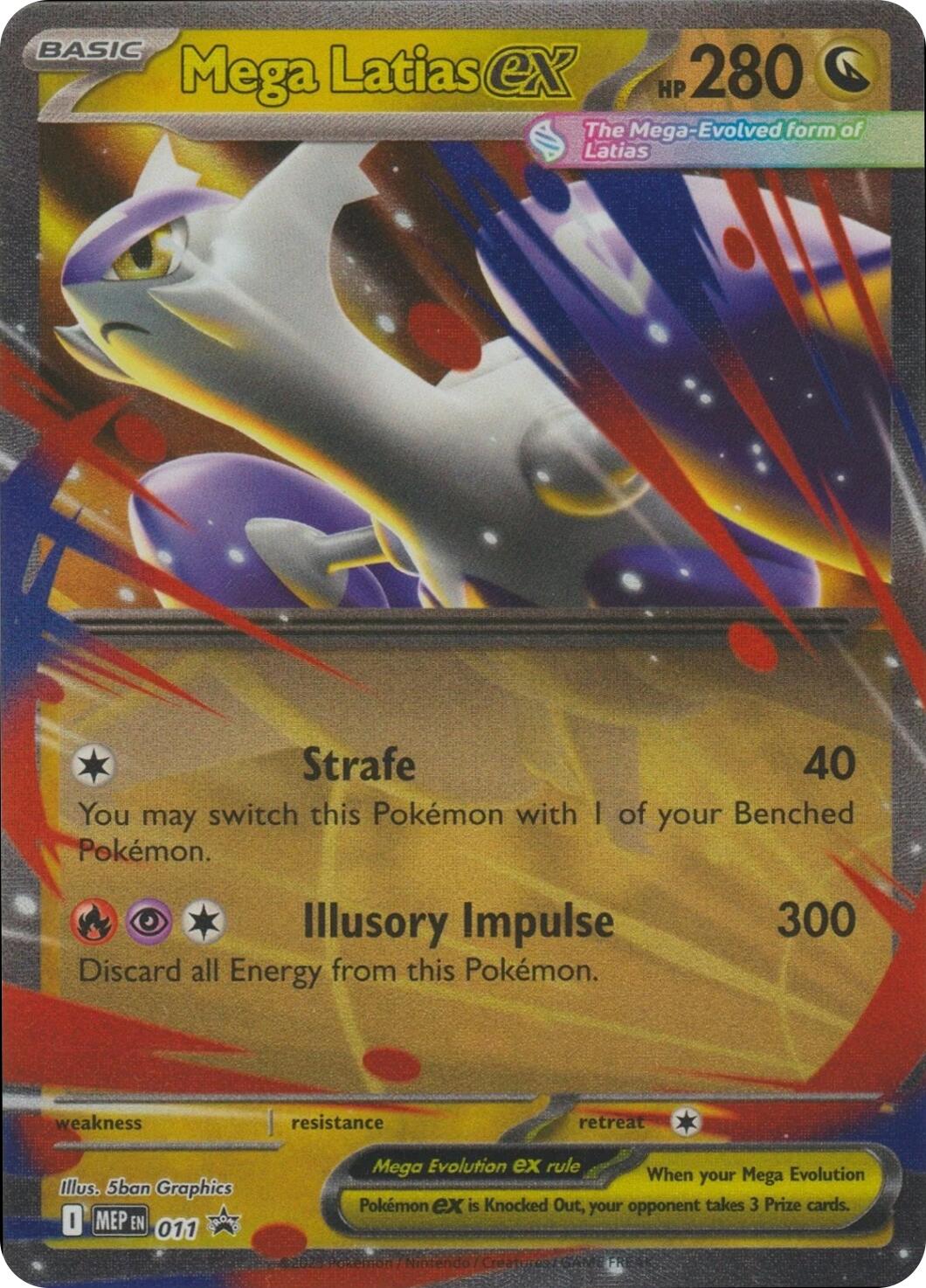 Mega Latias ex (011) [Mega Evolutions Promo] | Total Play