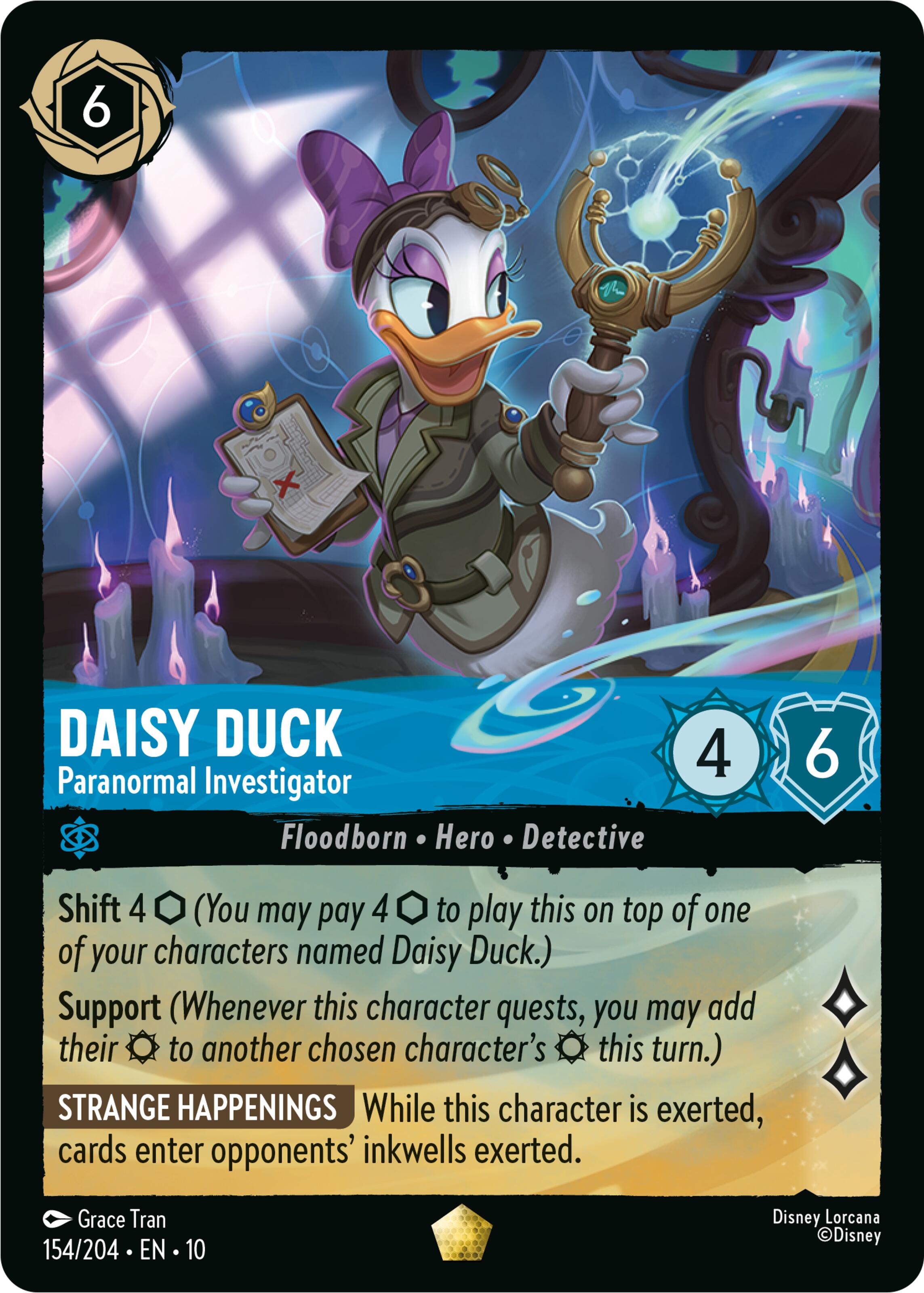 Daisy Duck - Paranormal Investigator (154/204) [Whispers in the Well] | Total Play