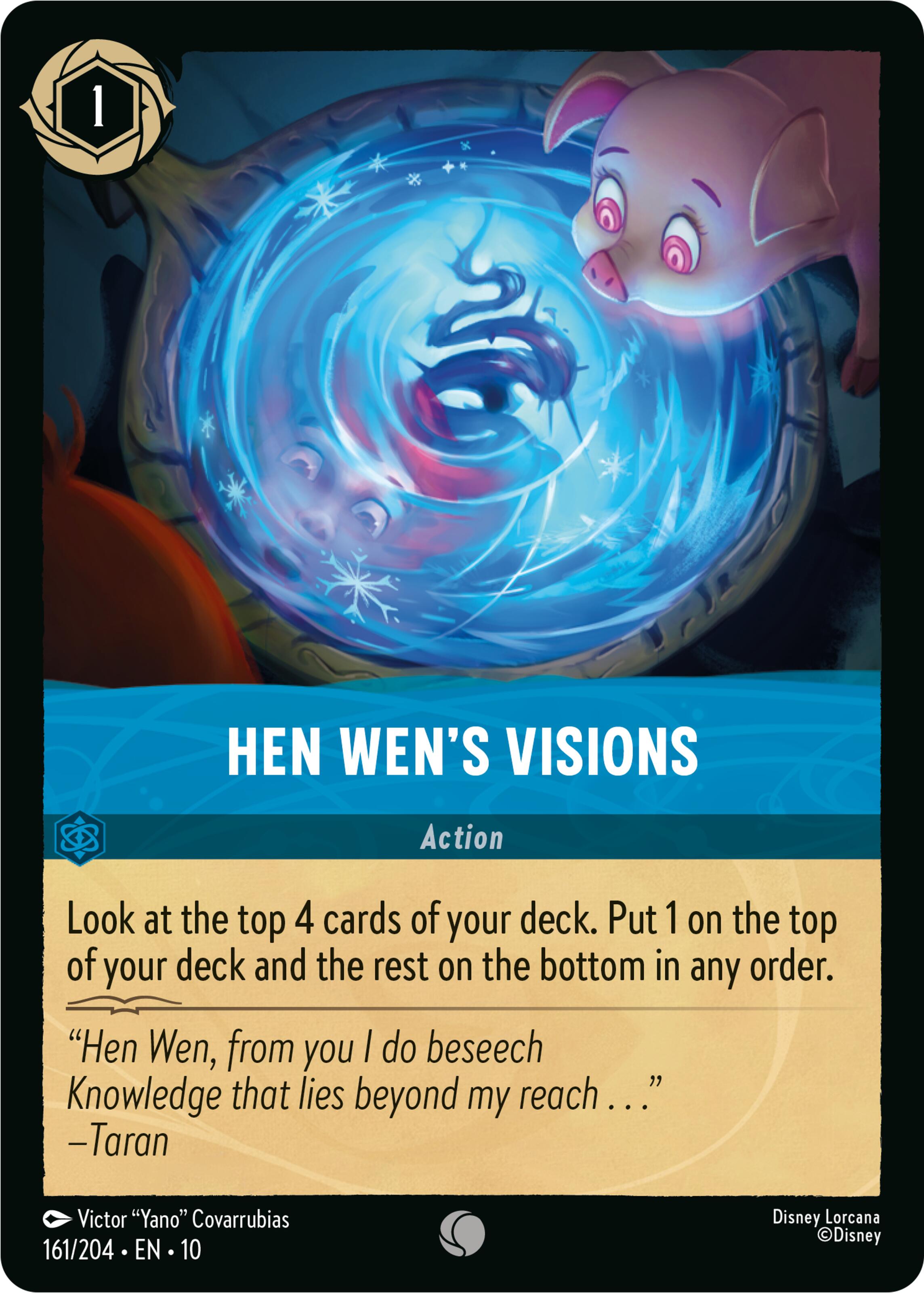 Hen Wen's Visions (161/204) [Whispers in the Well] | Total Play