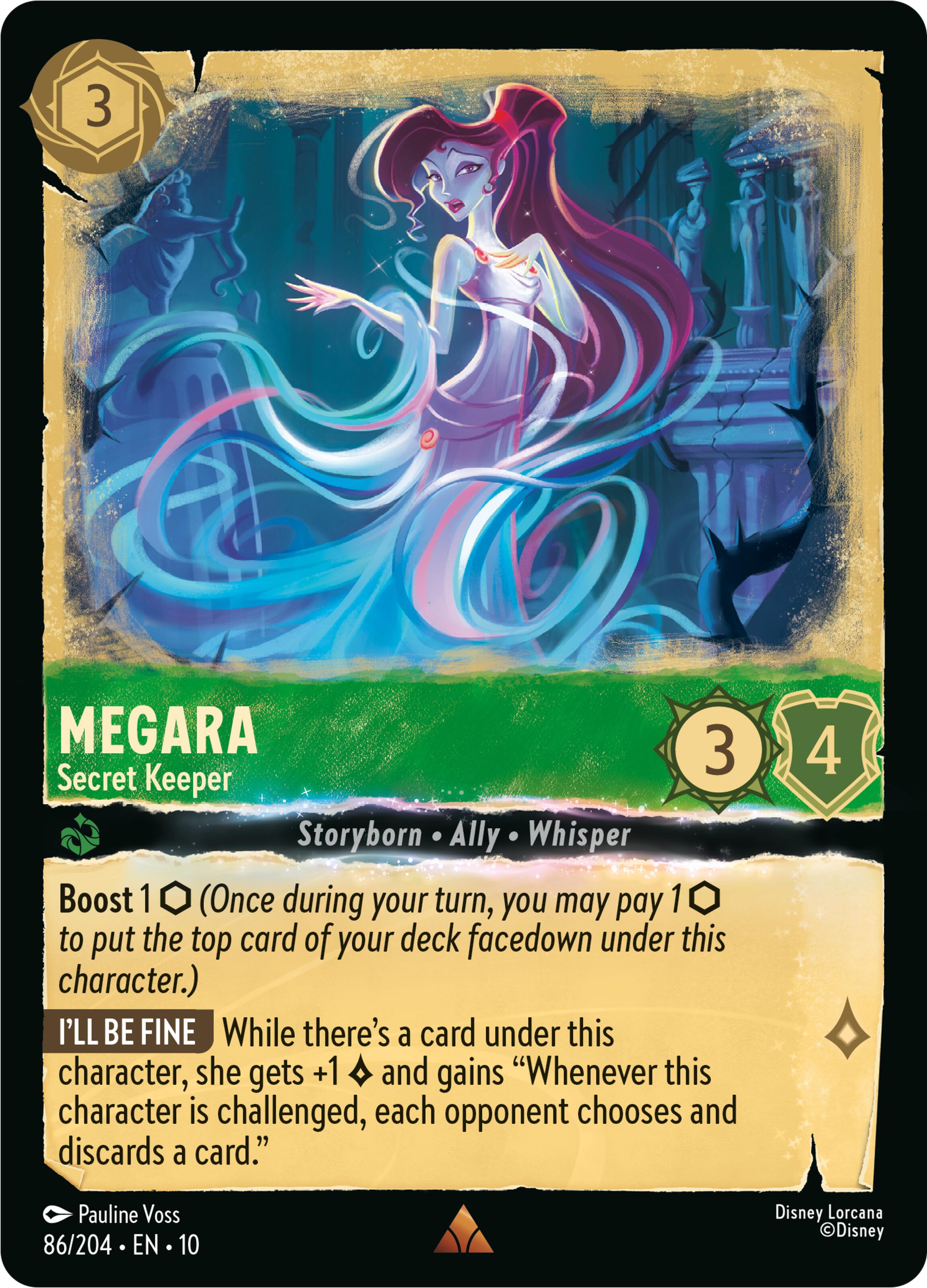 Megara - Secret Keeper (86/204) [Whispers in the Well] | Total Play