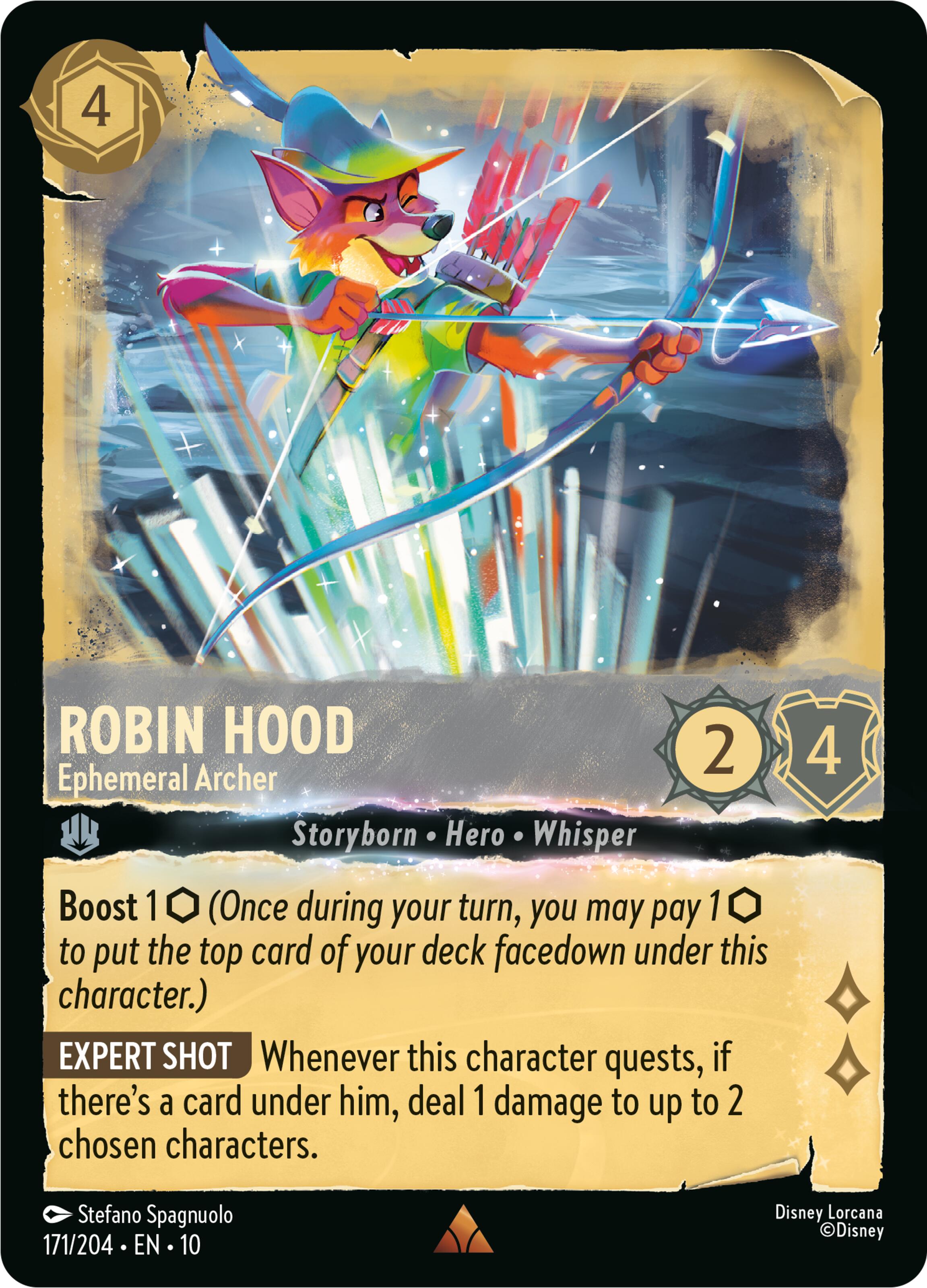 Robin Hood - Ephemeral Archer (171/204) [Whispers in the Well] | Total Play