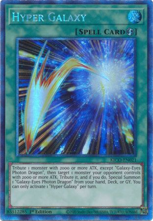 Hyper Galaxy (Collector's Rare) [KICO-EN021] Collector's Rare | Total Play