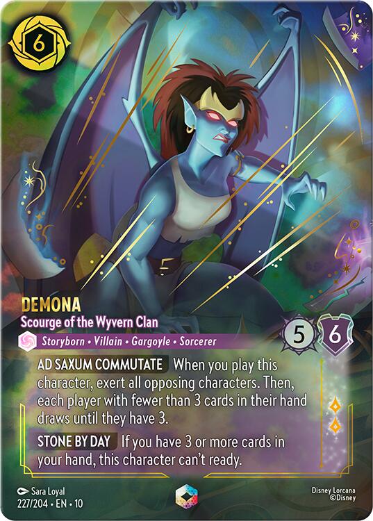 Demona - Scourge of the Wyvern Clan (Enchanted) (227/204) [Whispers in the Well] | Total Play