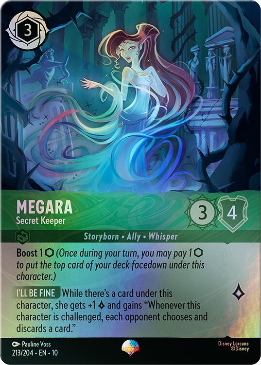 Megara - Secret Keeper (Epic) (213/204) [Whispers in the Well] | Total Play