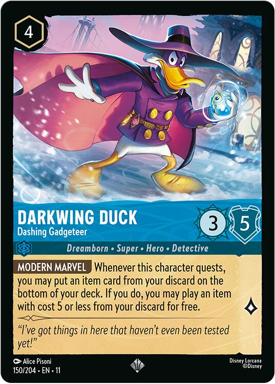 Darkwing Duck - Dashing Gadgeteer (150/204) [Winterspell] | Total Play
