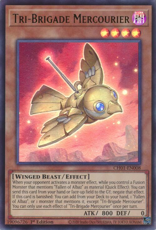 Tri-Brigade Mercourier [CH01-EN008] Ultra Rare | Total Play