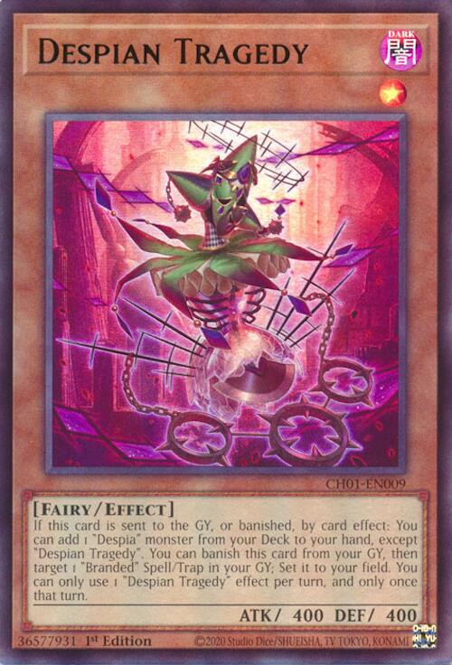 Despian Tragedy [CH01-EN009] Ultra Rare | Total Play