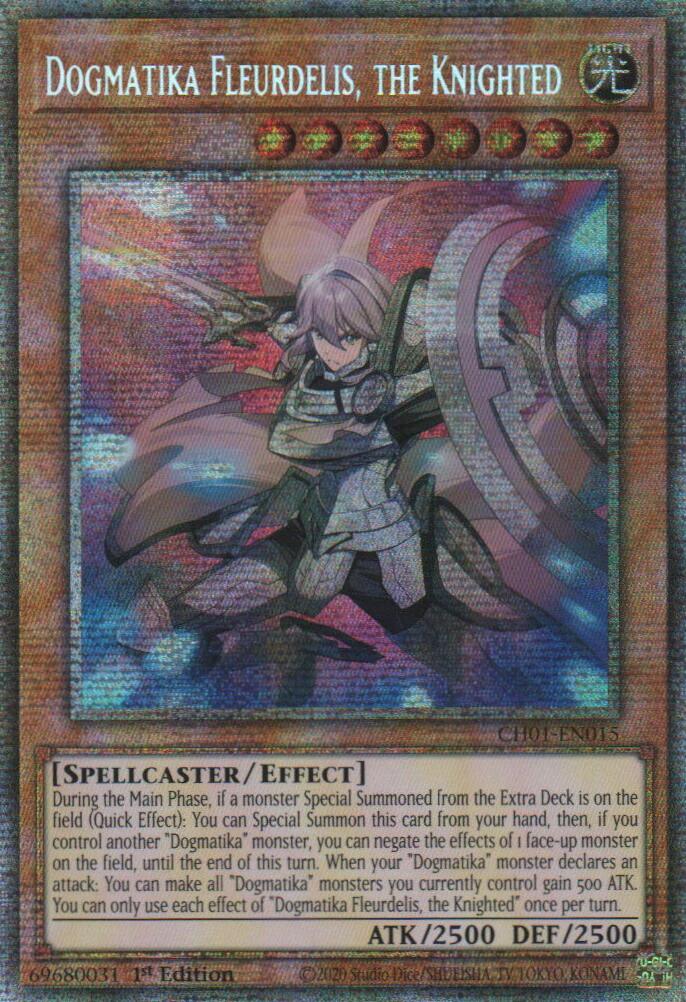 Dogmatika Fleurdelis, the Knighted (Starlight Rare) [CH01-EN015] Starlight Rare | Total Play