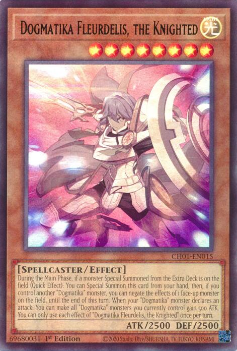 Dogmatika Fleurdelis, the Knighted [CH01-EN015] Ultra Rare | Total Play