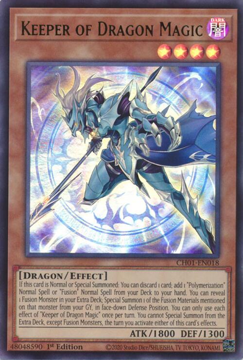 Keeper of Dragon Magic [CH01-EN018] Ultra Rare | Total Play