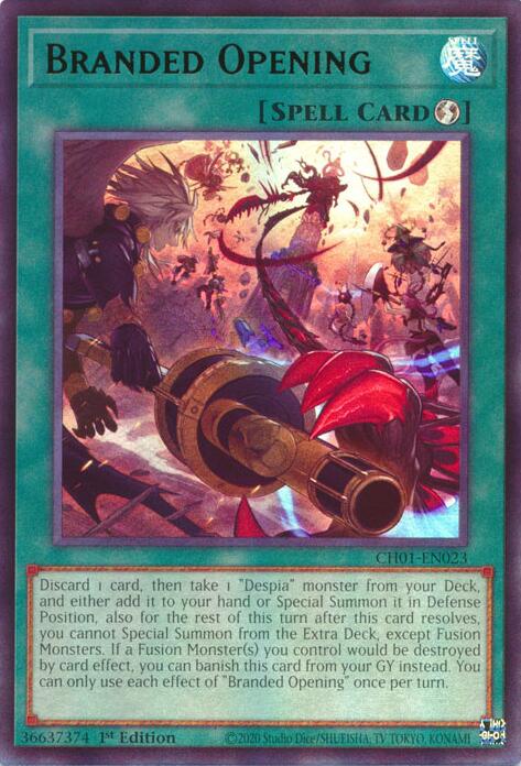 Branded Opening [CH01-EN023] Ultra Rare | Total Play
