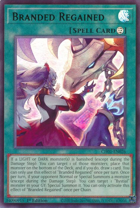 Branded Regained [CH01-EN026] Ultra Rare | Total Play