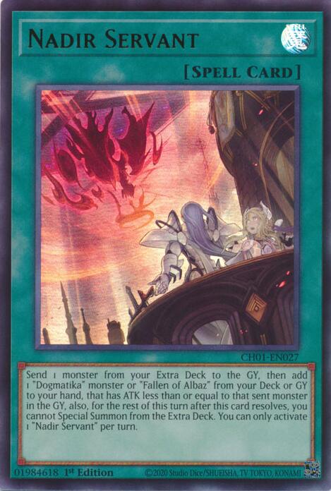 Nadir Servant [CH01-EN027] Ultra Rare | Total Play