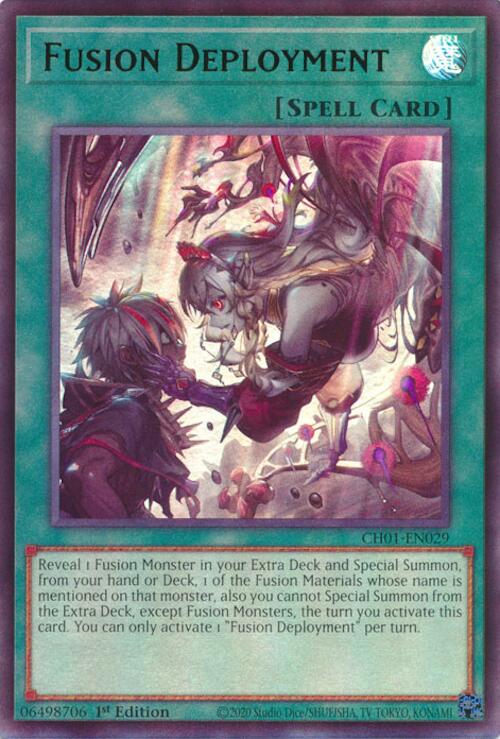 Fusion Deployment [CH01-EN029] Ultra Rare | Total Play