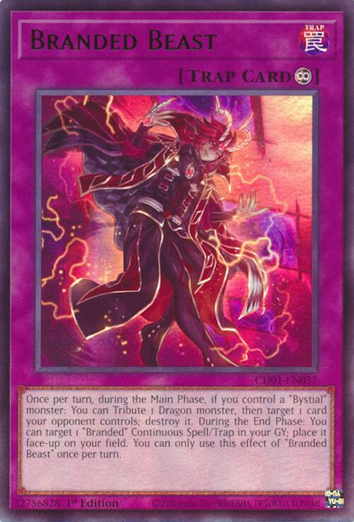 Branded Beast [CH01-EN037] Ultra Rare | Total Play