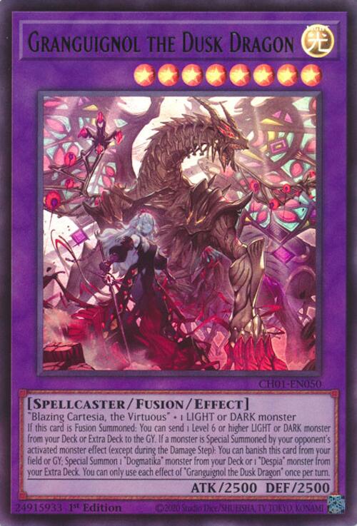Granguignol the Dusk Dragon [CH01-EN050] Ultra Rare | Total Play