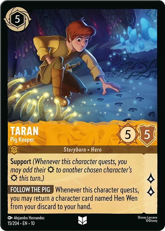 Taran - Pig Keeper (15/204) [Whispers in the Well] | Total Play