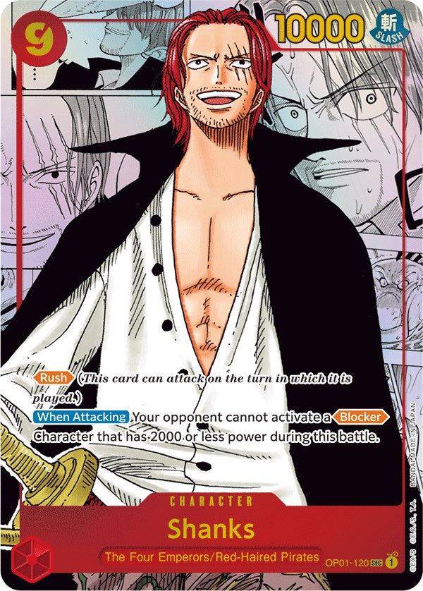 Shanks (Parallel) (Alternate Art) [Romance Dawn] | Total Play