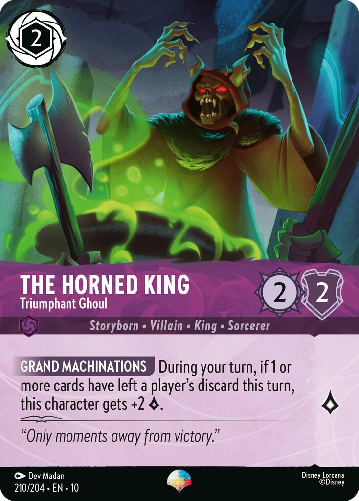 The Horned King - Triumphant Ghoul (Epic) (210/204) [Whispers in the Well] | Total Play