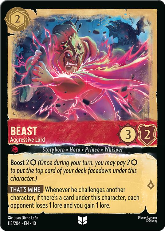 Beast - Aggressive Lord (113/204) [Whispers in the Well] | Total Play